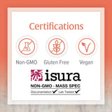 Natural Factors etiqueta nutricional en detalle para transparencia de ingredientes