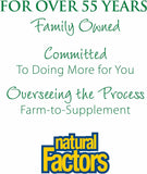 Natural Factors vista de granja orgánica propia para prácticas sostenibles