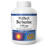 Natural Factors botella frontal mostrando etiqueta y beneficio cardiovascular