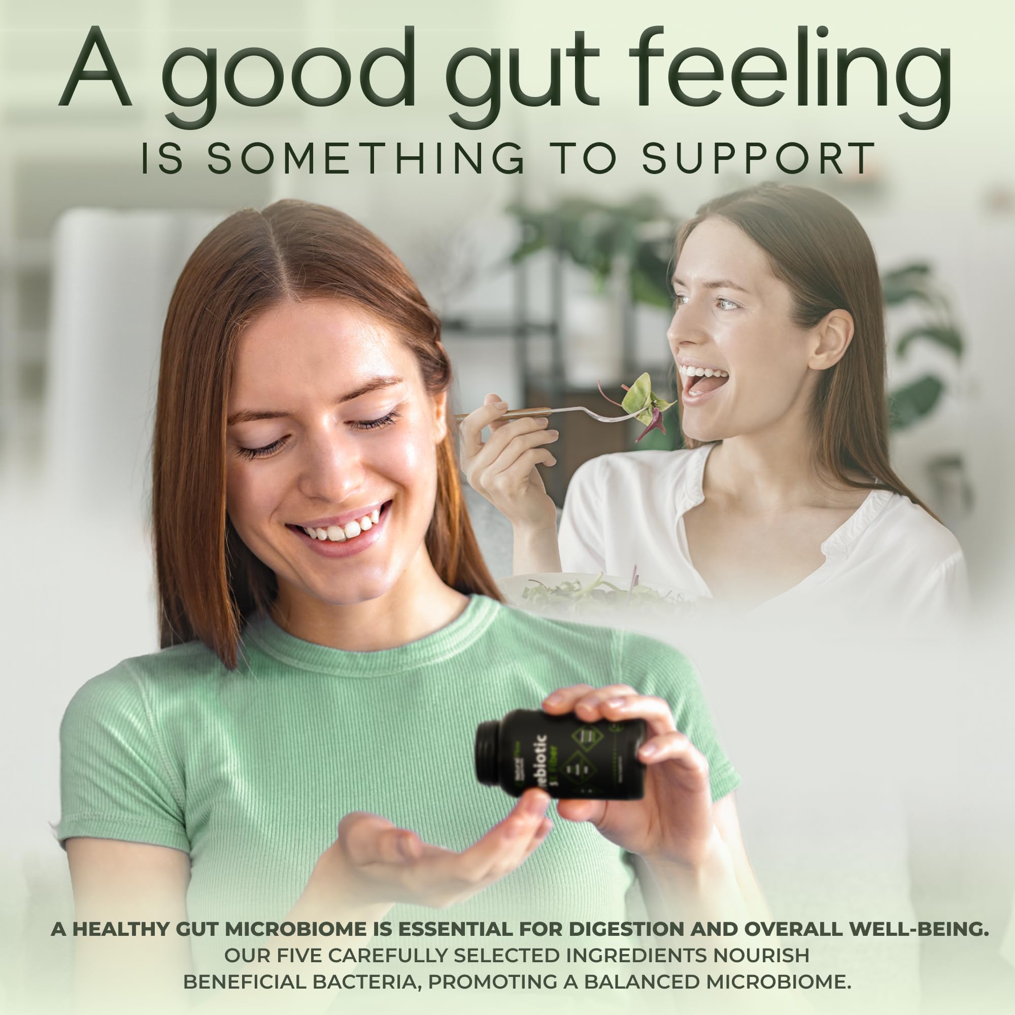 Natural Flow etiqueta nutricional mostrando lista de fibras y dosificación