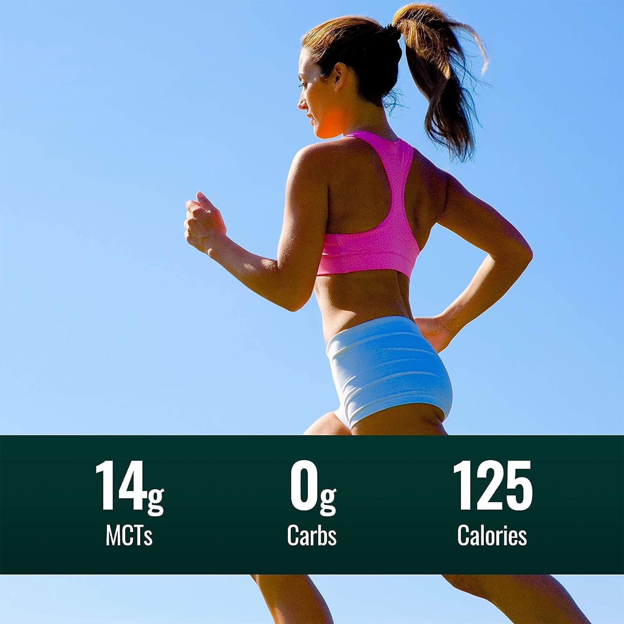 Natural Force comparación de tamaño 16 oz para percepción de volumen real