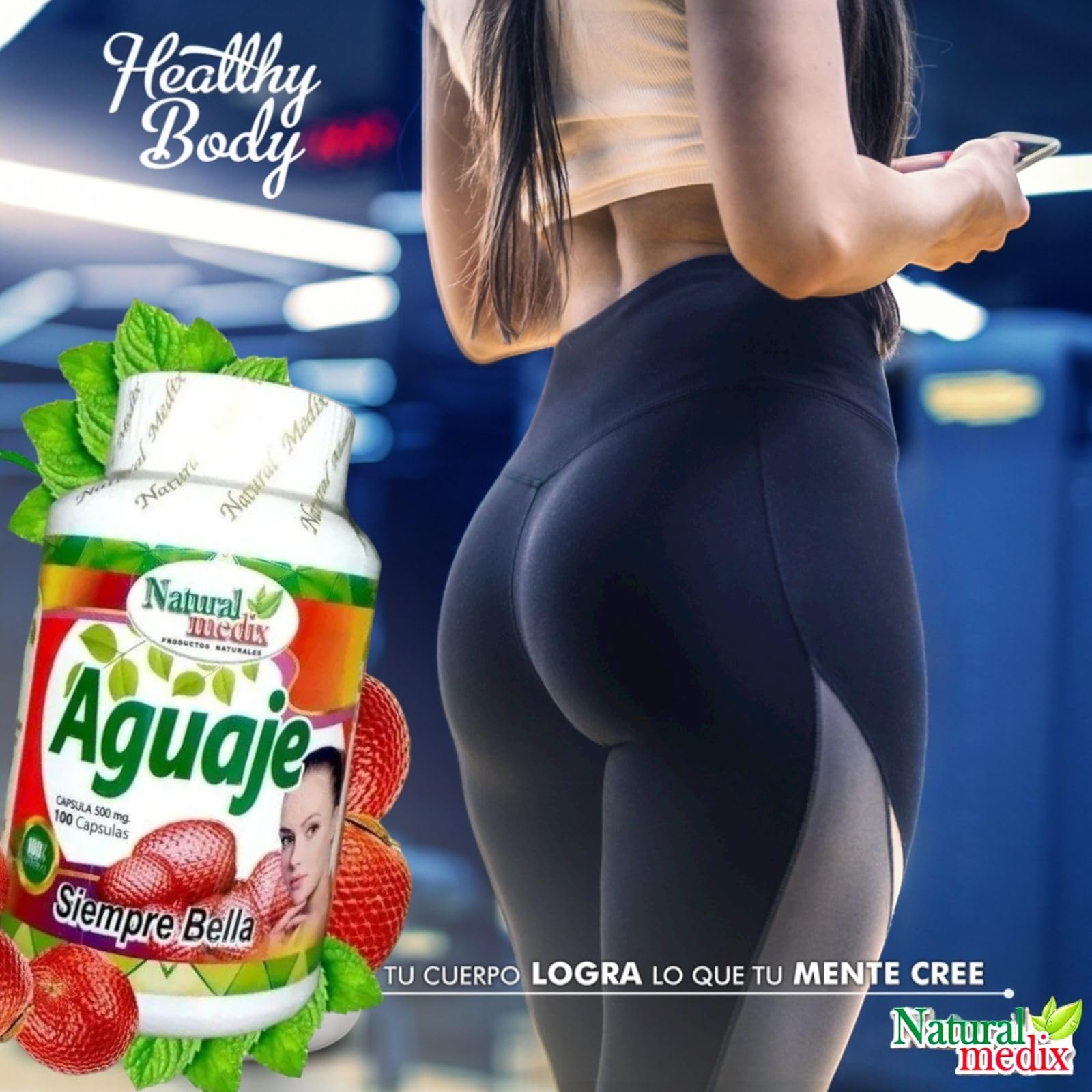 Natural Medix semilla de aguaje en primer plano para origen natural