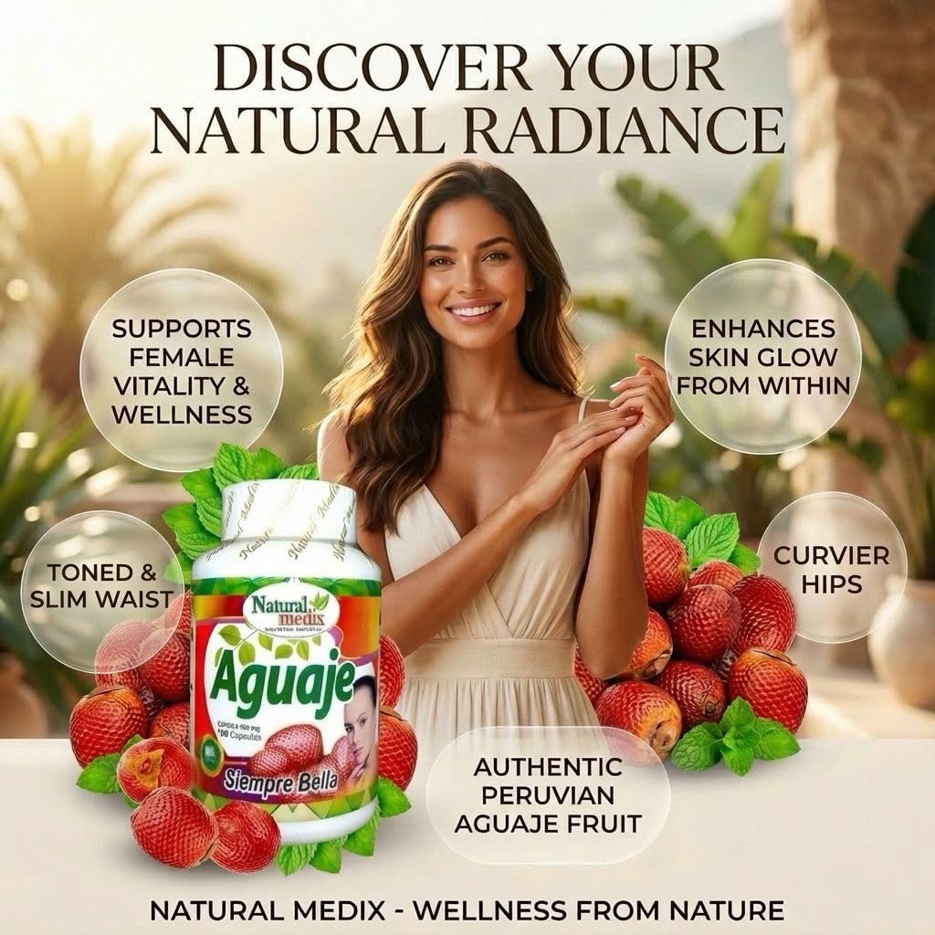 Natural Medix cápsula tomada con agua para una ingesta fácil y rutinaria