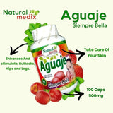Natural Medix etiqueta con ingredientes que garantiza extracto puro