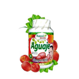 Natural Medix frasco Aguaje Siempre Bella vista frontal y etiqueta clara