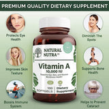 Natural Nutra softgel en mano para apreciar tamaño y facilidad al tragar