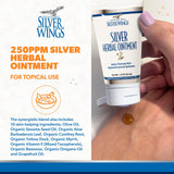 Natural Path Silver Wings etiqueta legible con ingredientes y confianza
