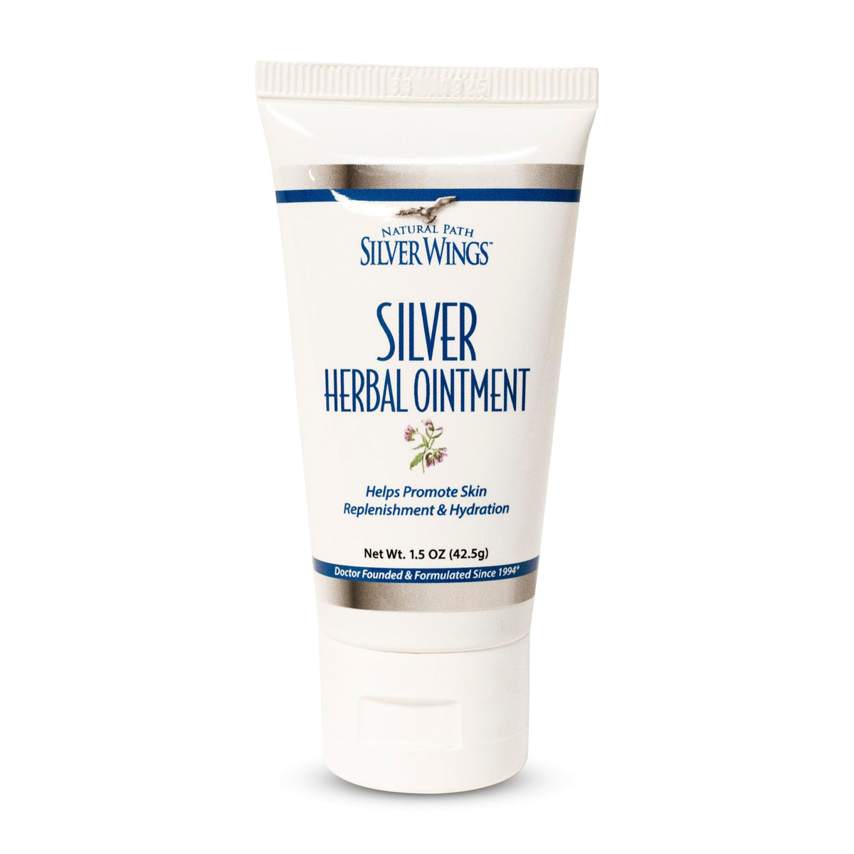 Natural Path Silver Wings envase frontal mostrando tamaño y marca beneficios