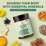 Natural Rems textura de gominola cerca para ver consistencia masticable