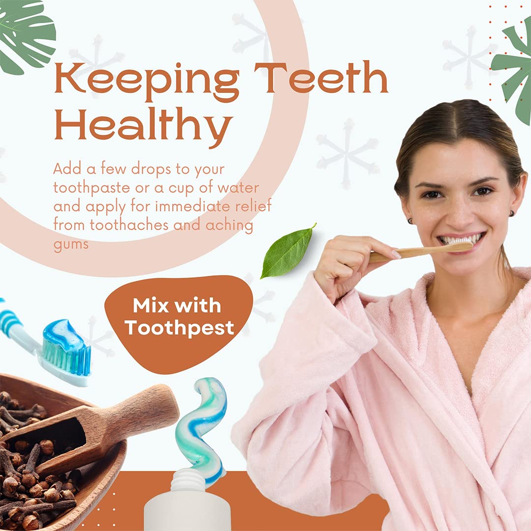 Natural Riches masaje con dilución de clavo aplicado en mano para relajación tópica
