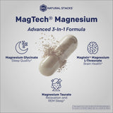 NATURAL STACKS MagTech envase en escritorio para rutina diaria