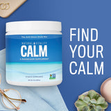 Natural Vitality comparación de tamaño del envase de 16 oz para referencia
