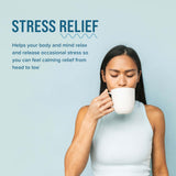 Natural Vitality bebida efervescente en vaso mostrando disolución rápida