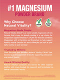 Natural Vitality Calm Muscles etiqueta con ingredientes L-carnitina y bromelina destacados
