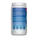 Natural Vitality bebida efervescente en vaso mostrando mezcla y textura ligera