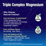 Natural Vitality masticable siendo tomado en oficina para conveniencia diaria