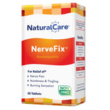 NaturalCare NerveFix vista frontal del envase muestra 60 tabletas, apoyo práctico