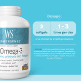 Natural Factors WomenSense textura del aceite para apreciar pureza y claridad
