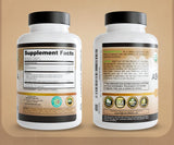 NaturaLife Labs certificados USDA Organic y Non-GMO visibles