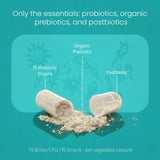 NaturaLife Labs frasco abierto con cápsulas, facilita dosis diaria conveniente