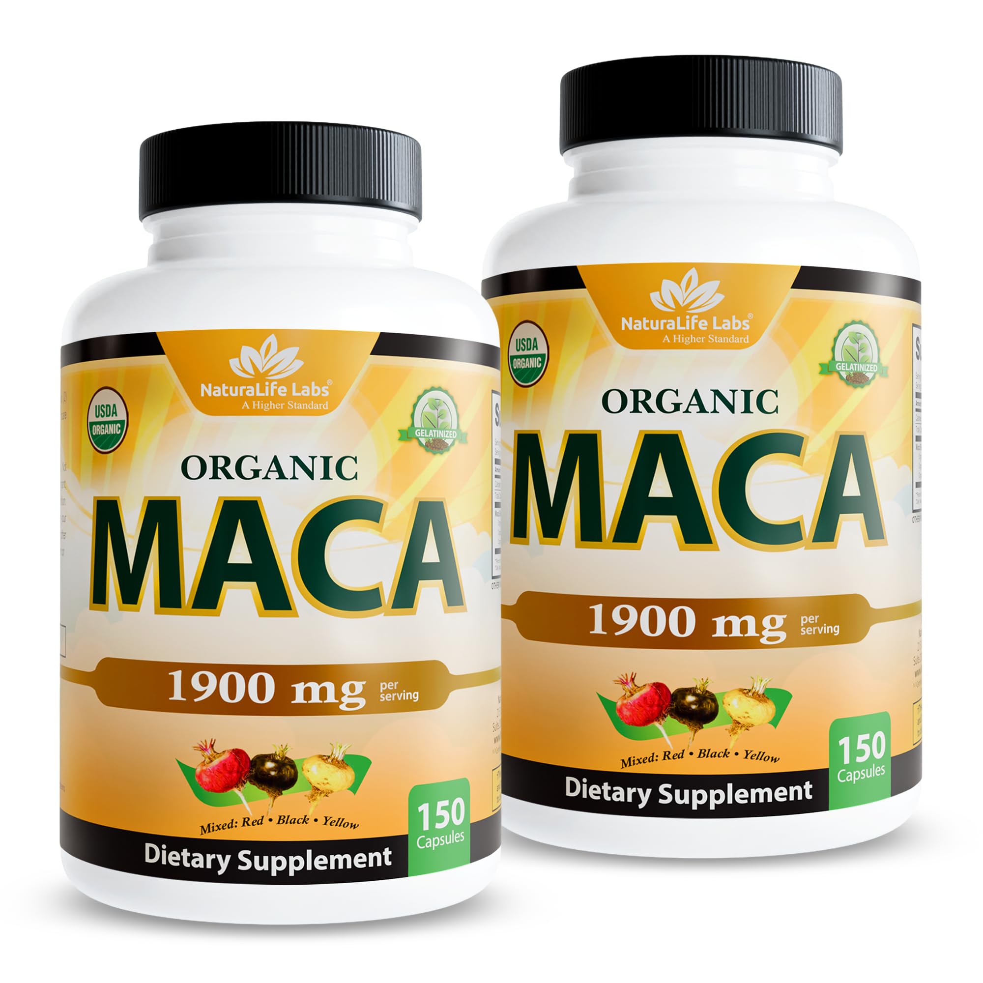 NaturaLife Labs frente del envase mostrando mezcla triple y beneficios