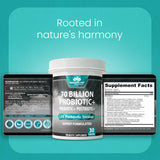 Naturalife Labs frasco abierto mostrando 30 cápsulas para suplementación