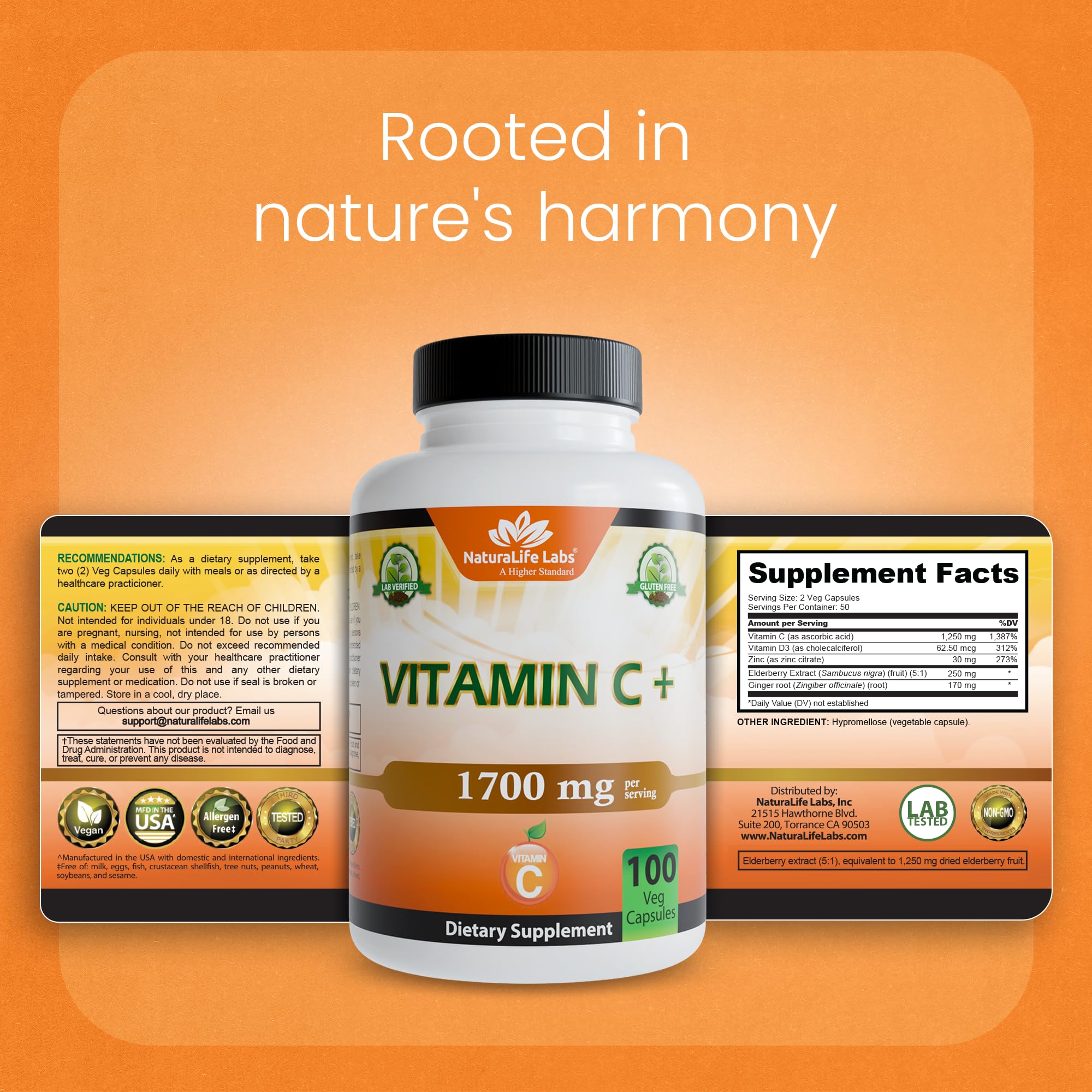 NaturaLife Labs sello GMP indicando control de calidad y confianza