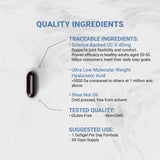 Naturalis interior líquido de softgel resaltando formulación nano