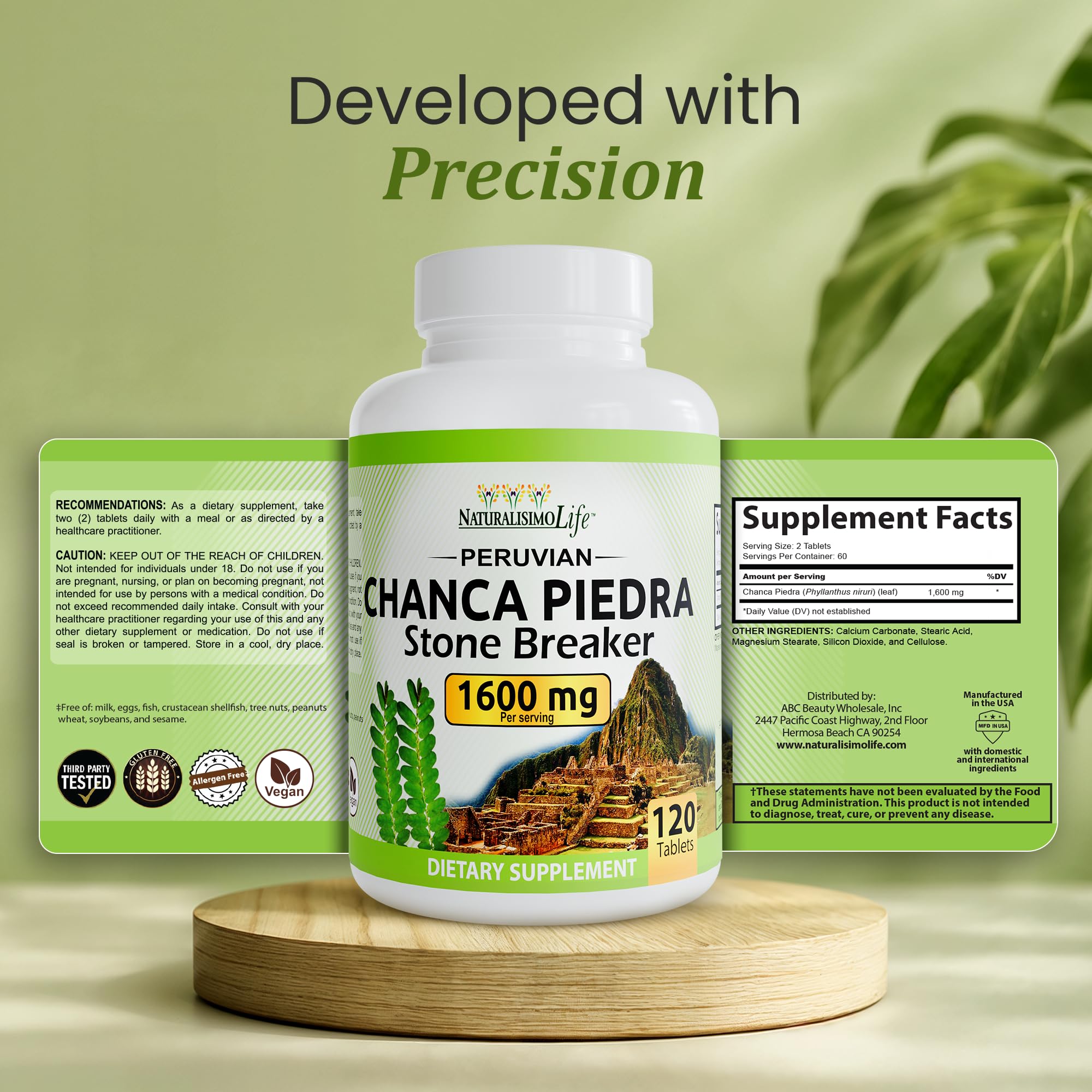 NaturalisimoLife sello GMP y empaque que refleja control de calidad