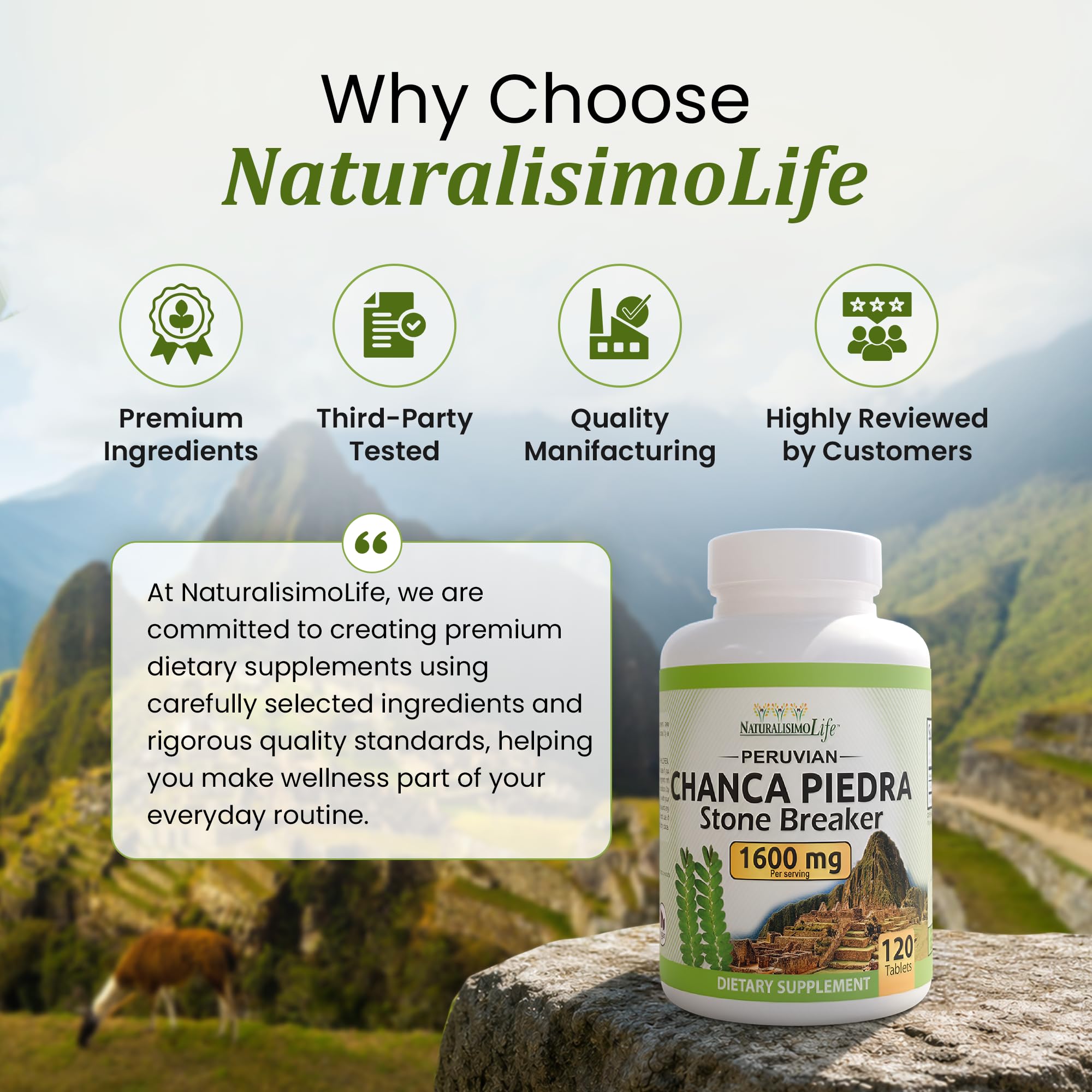NaturalisimoLife tabletas en mano para apreciar tamaño y conveniencia