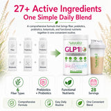 Naturalitá etiqueta con lista de ingredientes clave y detalles