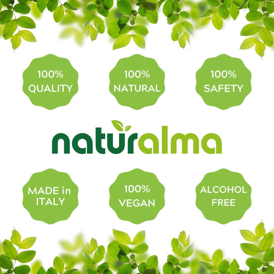 Naturalma pulmonaria frasco en entorno natural, transmite origen vegetal