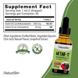 NaturalSlim botella sobre fondo berry resaltando sabor agradable