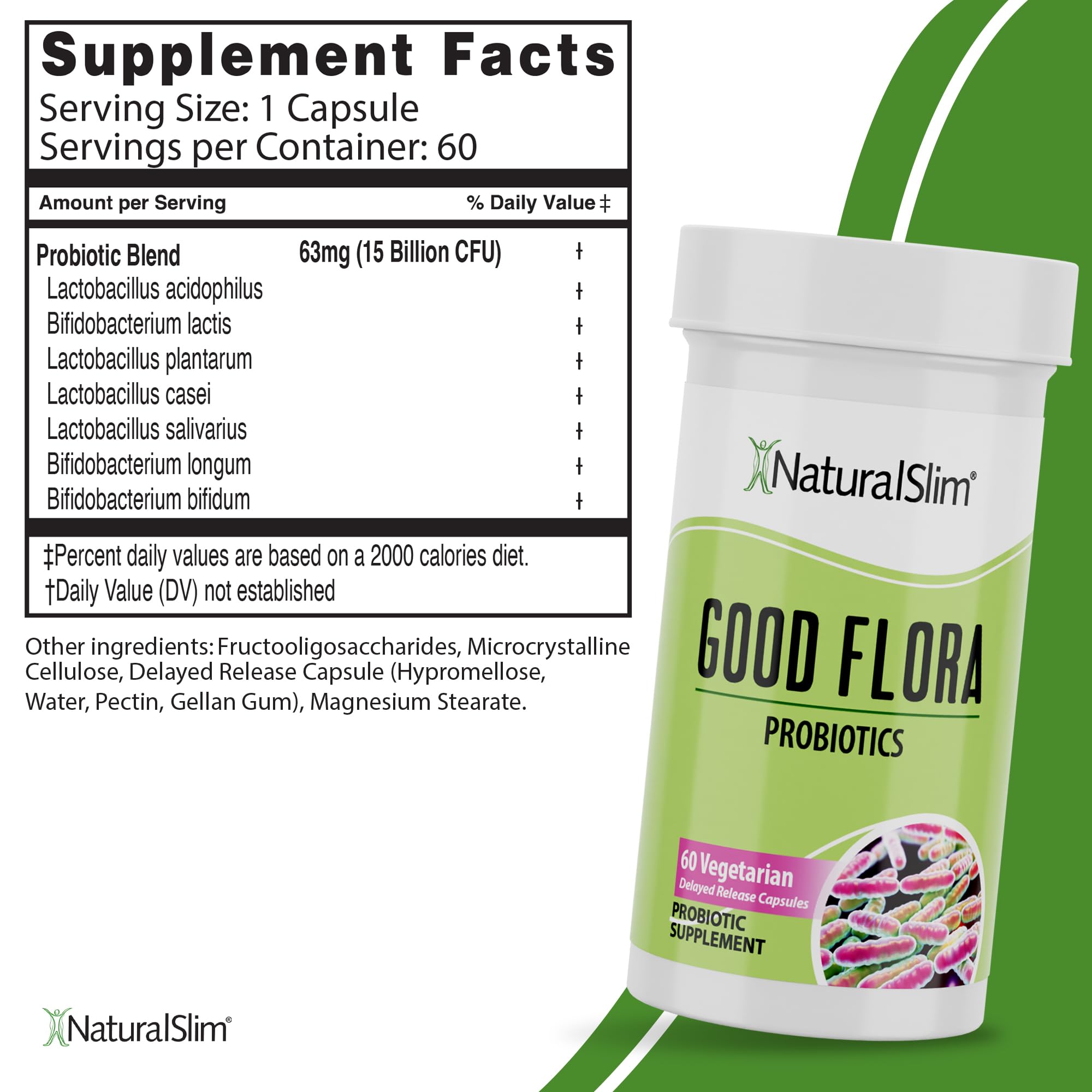 NaturalSlim cápsula en primer plano, destaca facilidad de ingestión