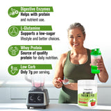 NaturalSlim comparación de tamaño del envase para control de porciones
