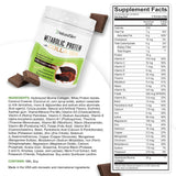 NaturalSlim cuchara con polvo lista para medir y preparar batido nutritivo
