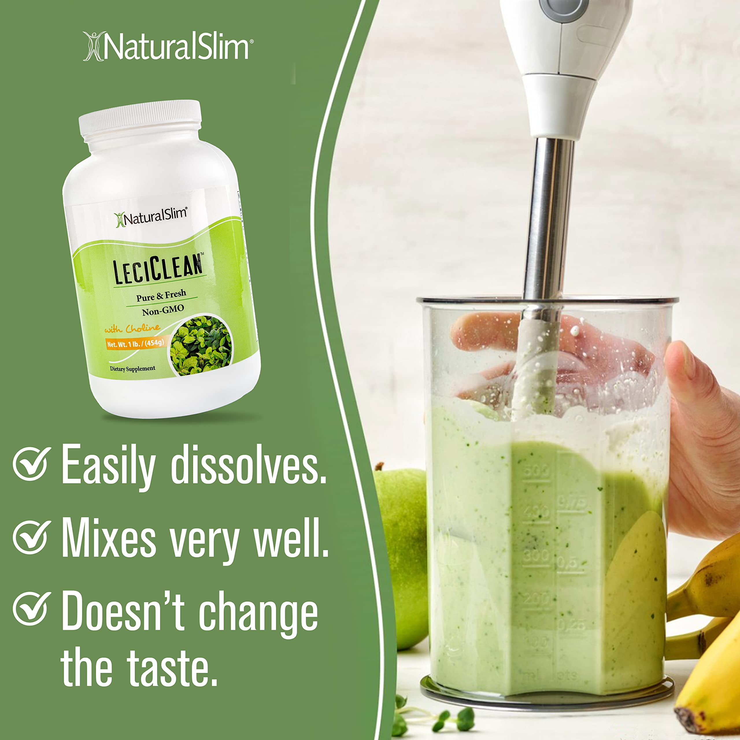 NaturalSlim espolvoreado sobre avena aportando nutrientes extra