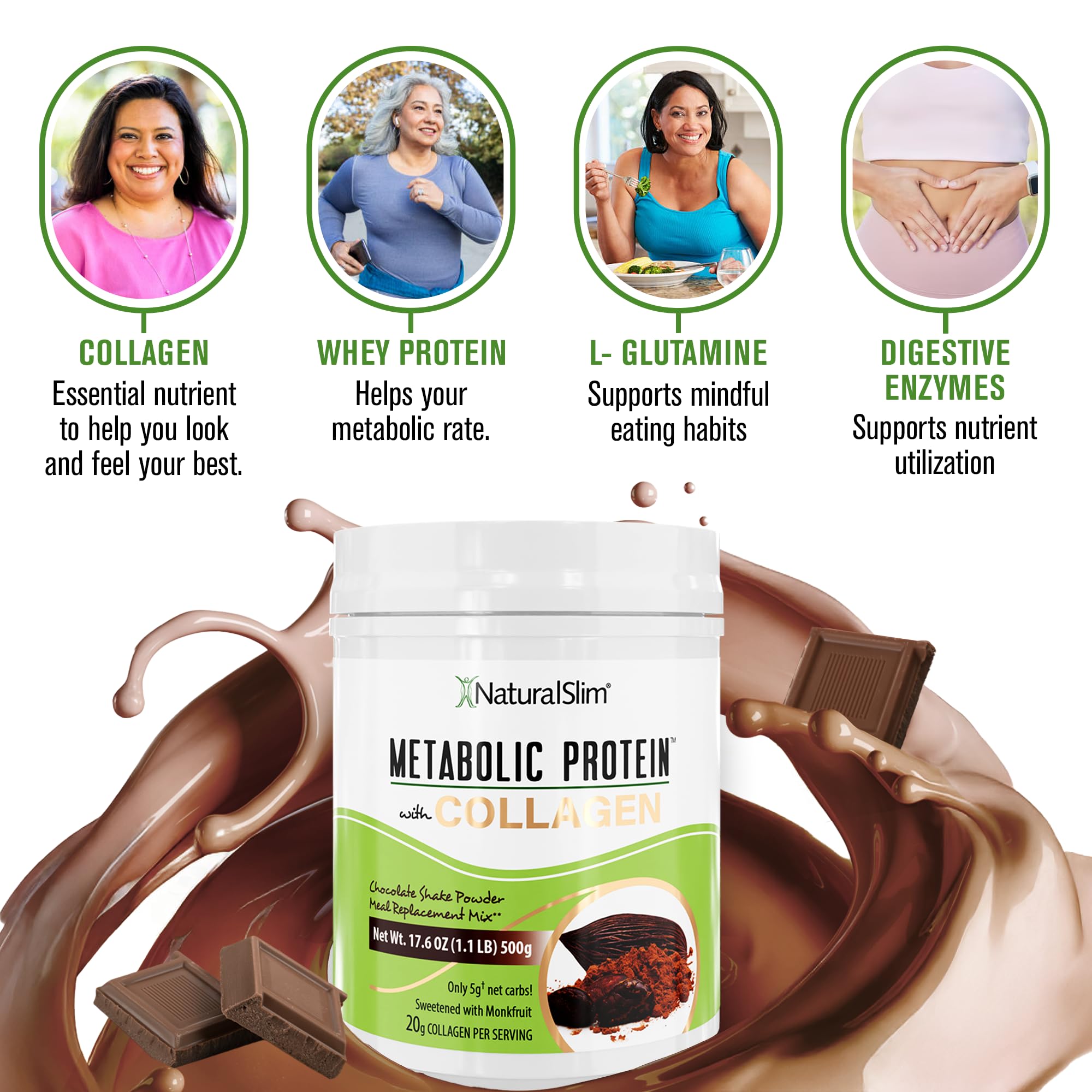 NaturalSlim etiqueta nutricional en detalle para ver ingredientes y datos