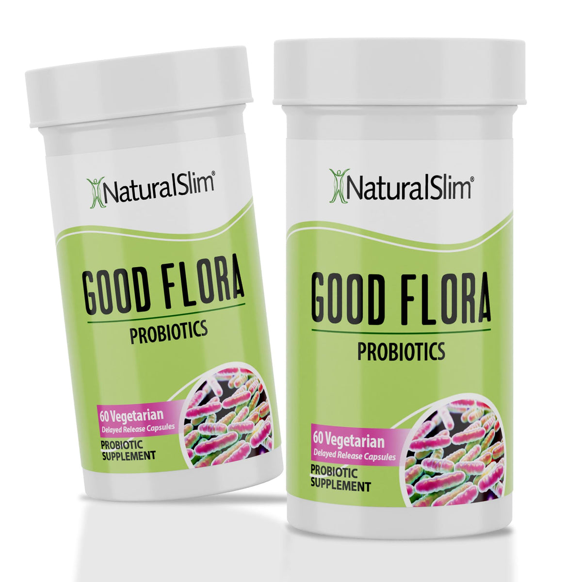 NaturalSlim frasco frontal mostrando etiqueta y beneficios visibles