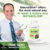 NaturalSlim comparación de tamaño de cápsula para control de porción