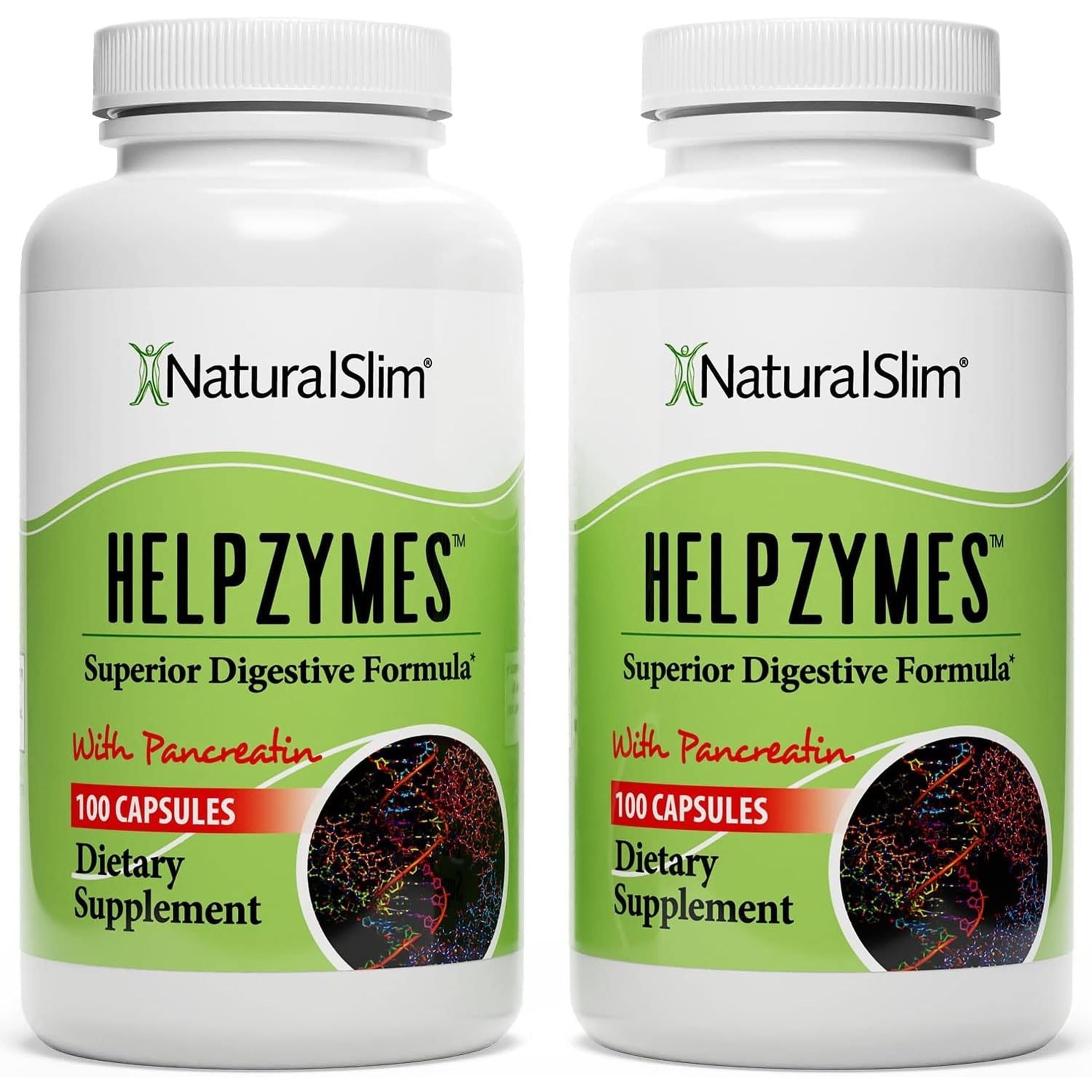 NaturalSlim frente del empaque mostrando bote y beneficios para digestión