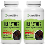 NaturalSlim frente del empaque mostrando bote y beneficios para digestión
