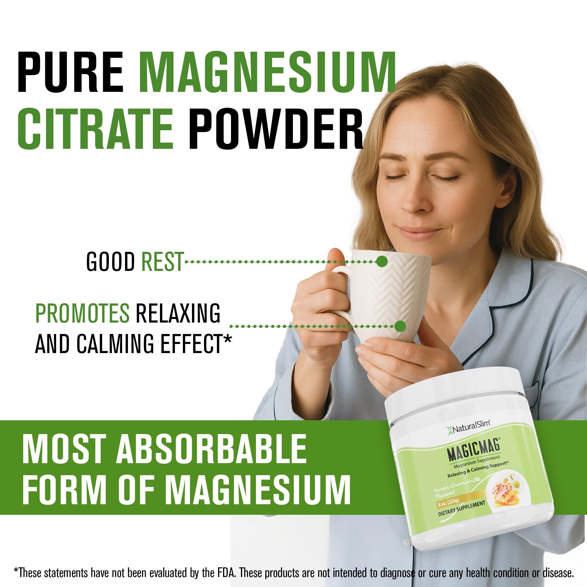 NaturalSlim MagicMag etiqueta nutricional detalle, información clara de ingredientes