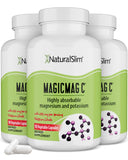NaturalSlim envase MagicMag C frontal mostrando diseño y beneficios