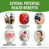 NaturalSlim Metaboil 500 etiqueta con ingredientes y dosificación para claridad informativa
