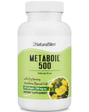 NaturalSlim Metaboil 500 frente del envase mostrando la marca y cantidad fácil identificación