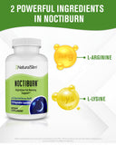 NaturalSlim NoctiBurn en escena nocturna sugiere integración en rutina de sueño