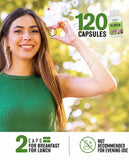 NaturalSlim cápsulas junto a desayuno para ilustrar momento de toma