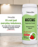 NaturalSlim vaso en mesita de noche, apoyo para relajación nocturna