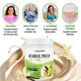 NaturalSlim uso con batidora emulsionando sin grumos para consistencia sedosa